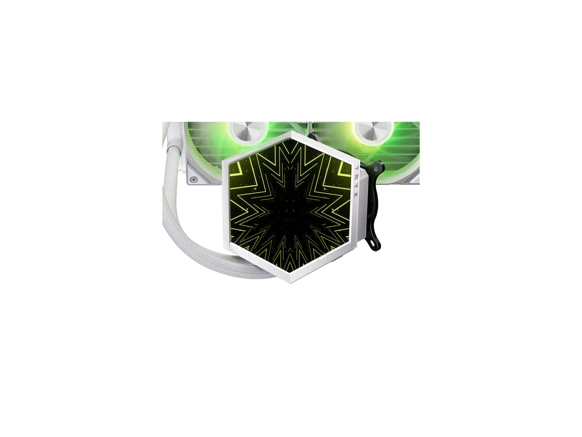 TRYX STAGE 360mm AIO Liquid CPU Cooler – White thumbnail 2