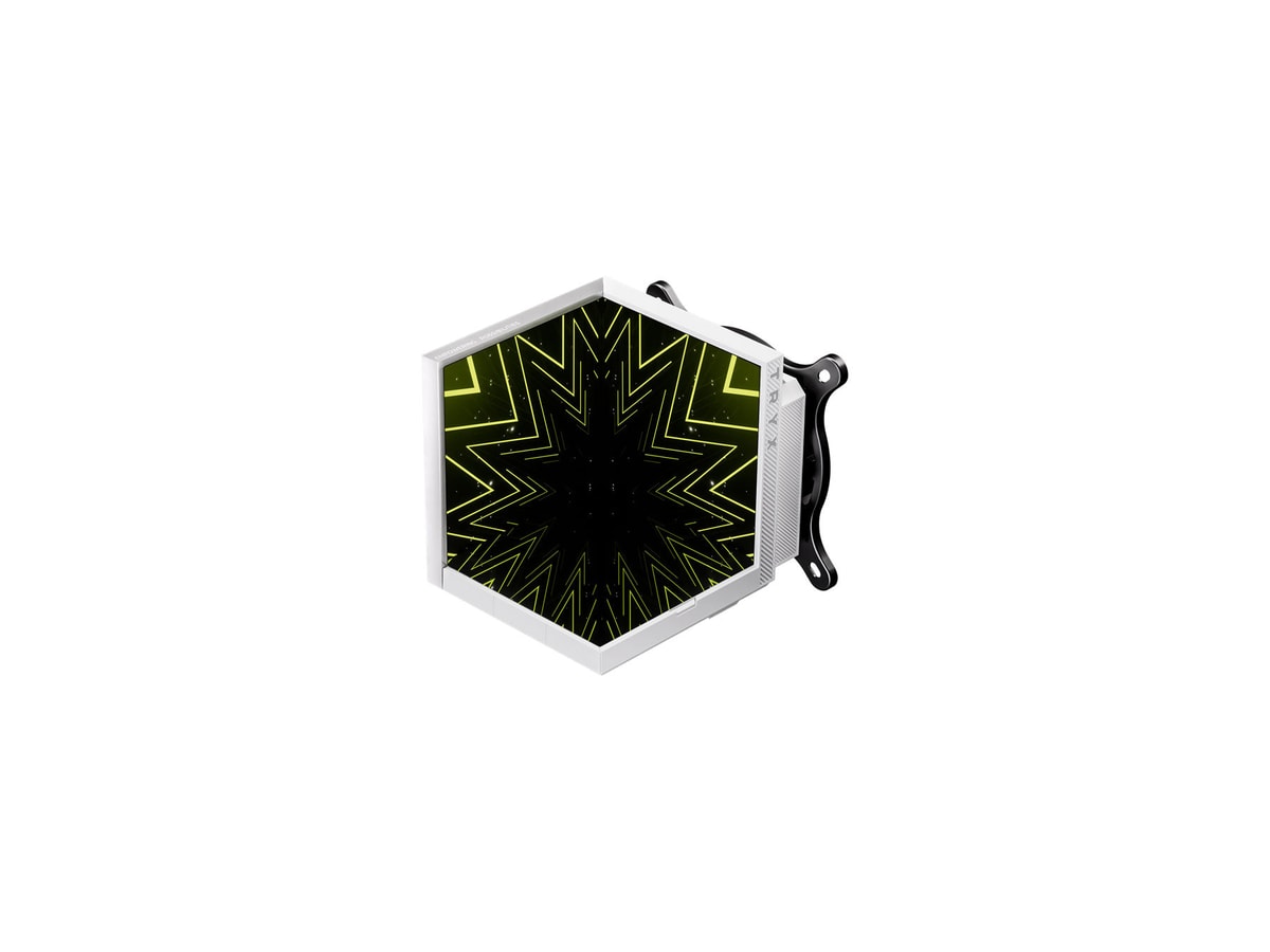 TRYX STAGE 360mm AIO Liquid CPU Cooler – White thumbnail 3