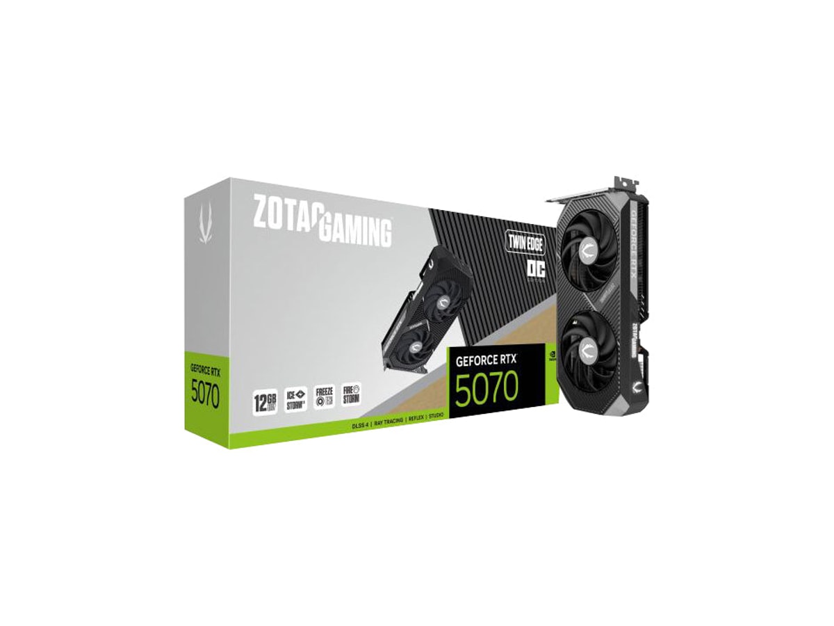 ZOTAC Gaming GeForce RTX 5070 Twin Edge OC GDDR7 12GB